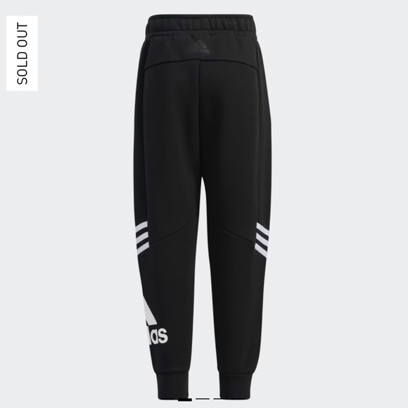 Adidas - Big Boys BADGE OF SPORT JOGGER PANTS Size Large (14/16) - Picture 6 of 9